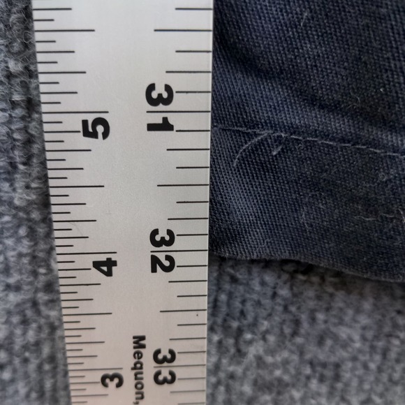 FedEx Stan Herman Men's Reflective Uniform Pants Blue Size 34x33 Employee - Picture 10 of 11